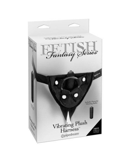 vibrant plush harness noir