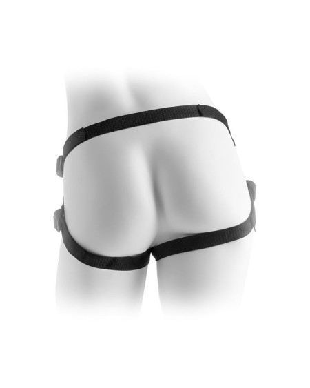 vibrant plush harness noir