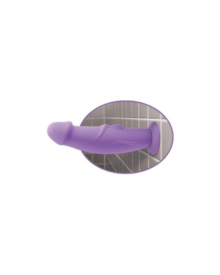 fetish fantasy elite vibrant 15,2 cm dildo violet