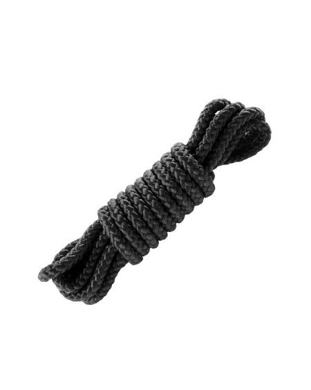 mini silk rope noir