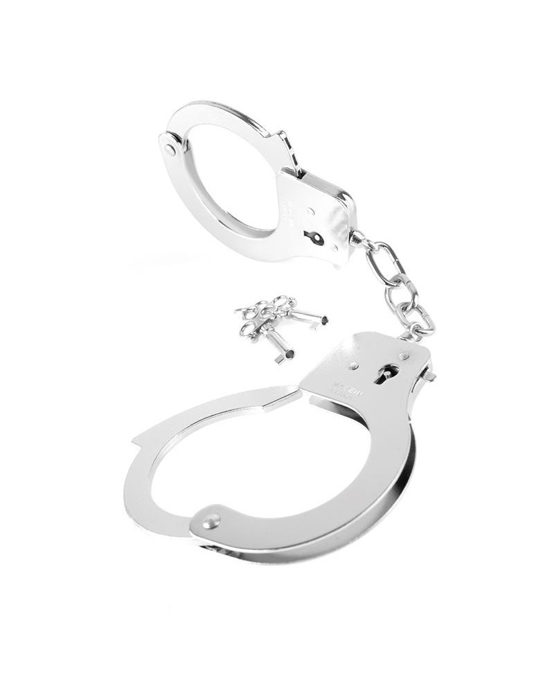 designer metal handcuffs silver