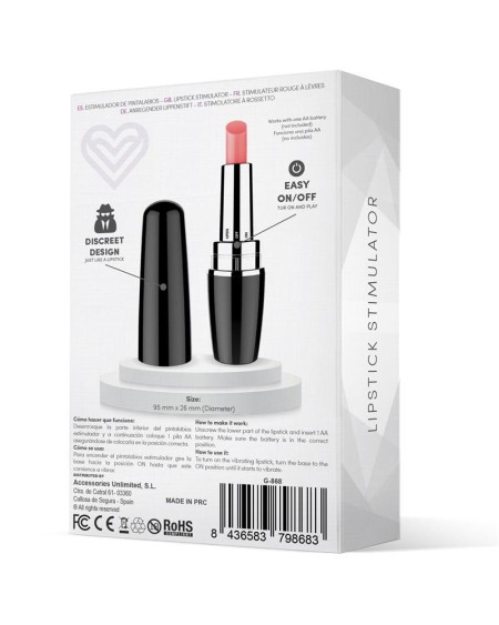 viblips lipstick stimulator noir