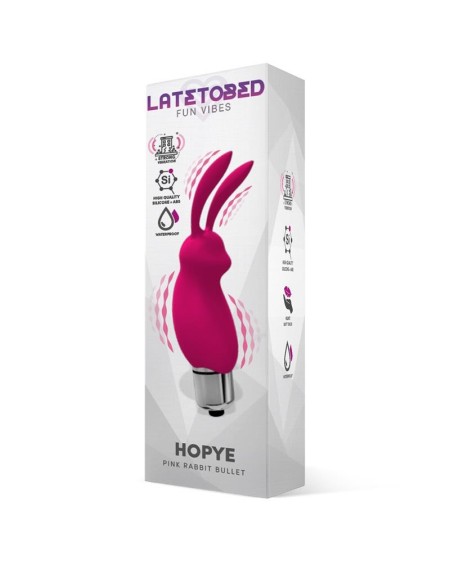 hopye rabbit vibrant bullet silicone rose