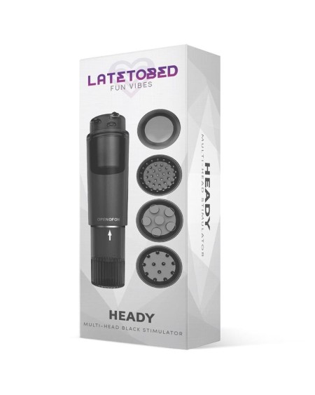 heady stimulator multi-head noir