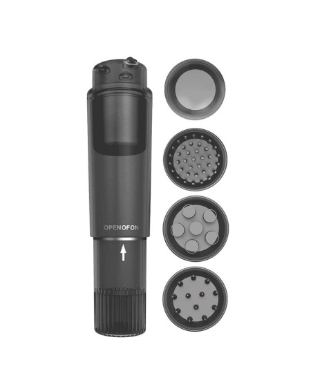 heady stimulator multi-head noir