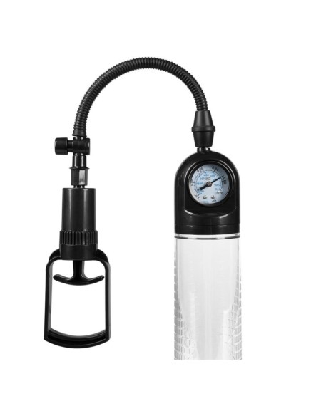 manual penis pump with valve psx03 crystal