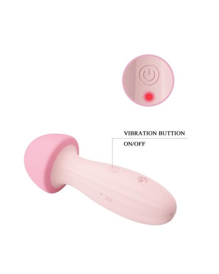 mushroom vibemassager silicone usb