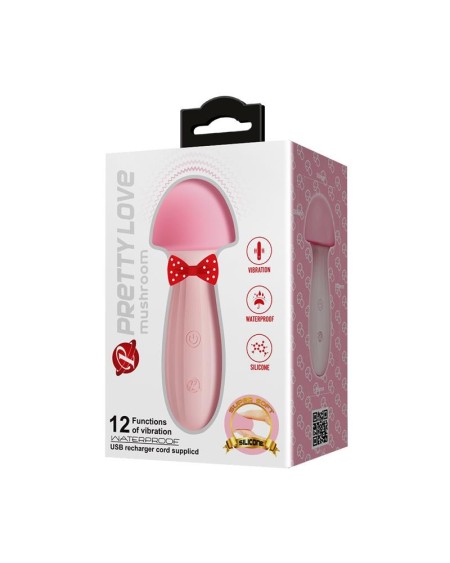 mushroom vibemassager silicone usb
