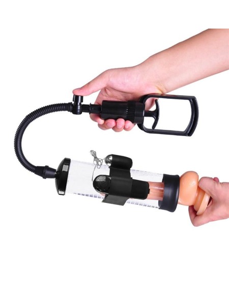 manual penis pump with vibration attachment psx06