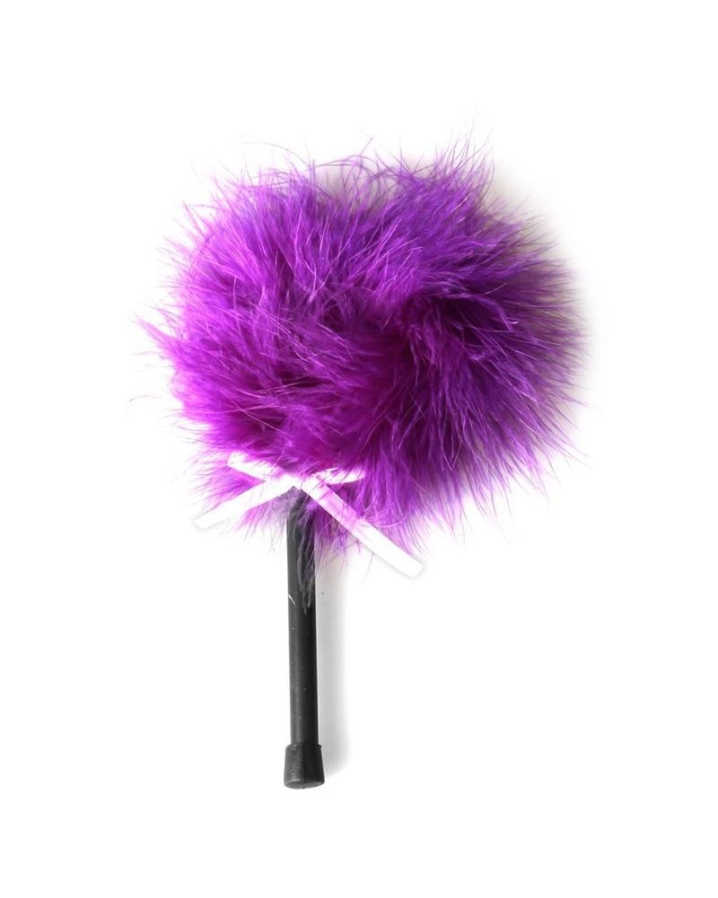 feather tickler wirh marabou violet