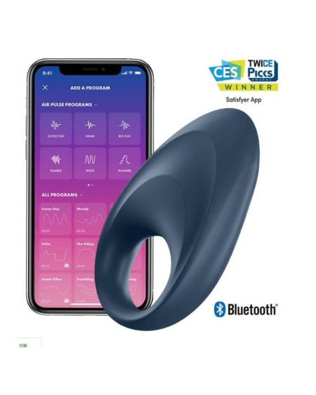 mighty one vibrant ring with app blue