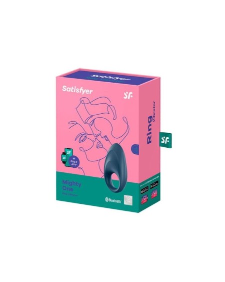 mighty one vibrant ring with app blue