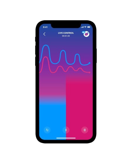 mighty one vibrant ring with app blue