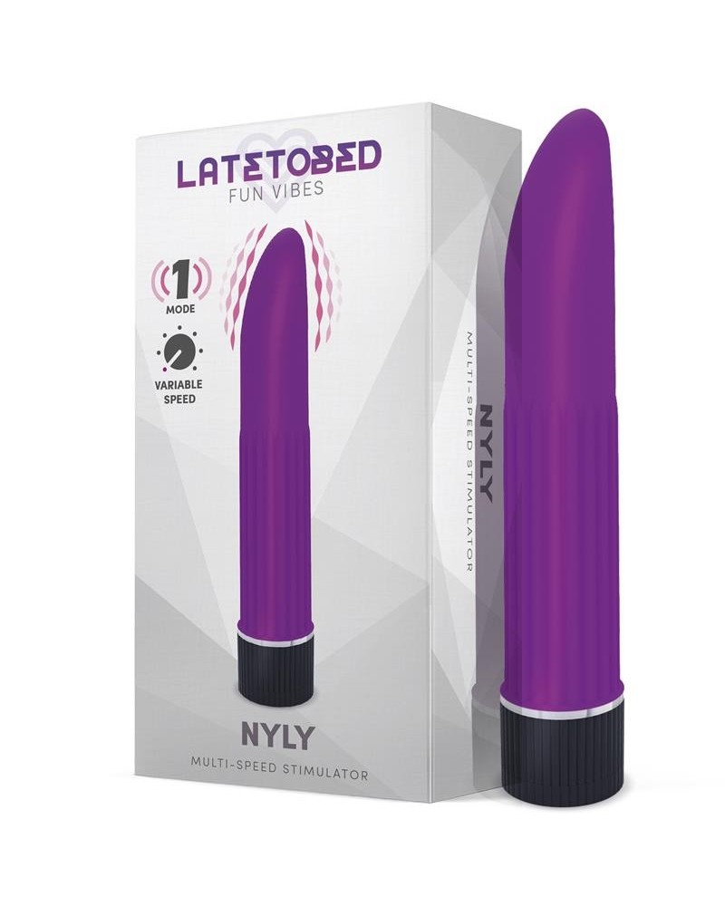 nyly multi-speed stimulator violet