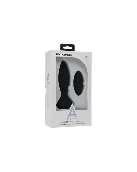 vibrant and rotating butt plug rimmer experienced noir