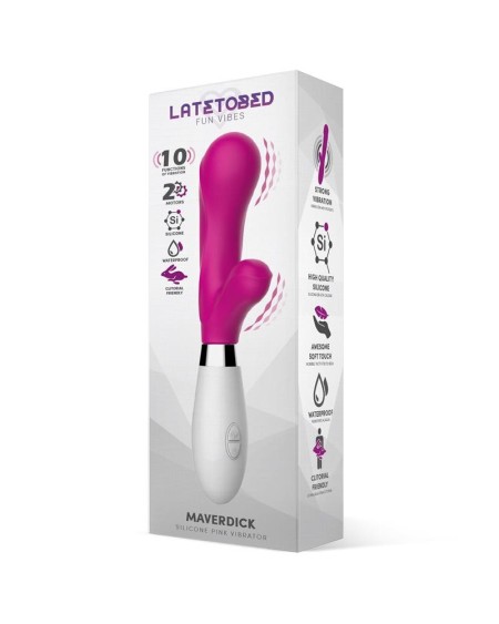 maverdick silicone vibe rose