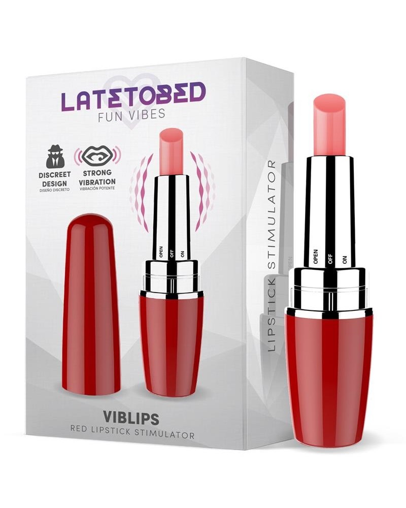 viblips lipstick stimulator red