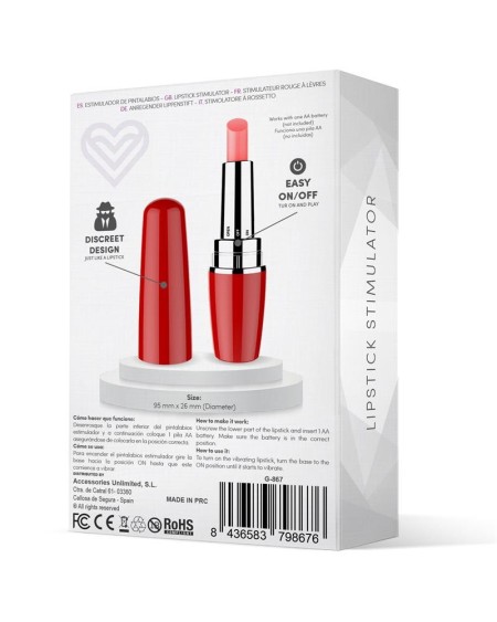 viblips lipstick stimulator red