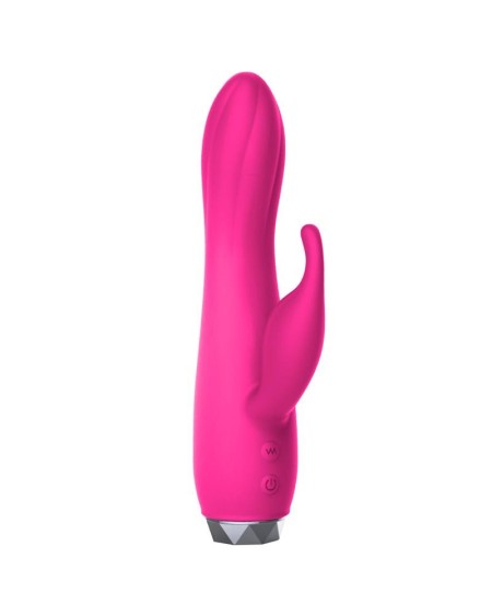 couby silicone rabbit vibe rose