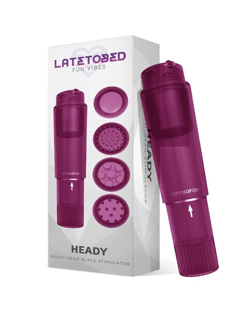 heady stimulator multi-head violet