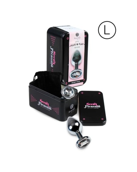 butt plug size l clear