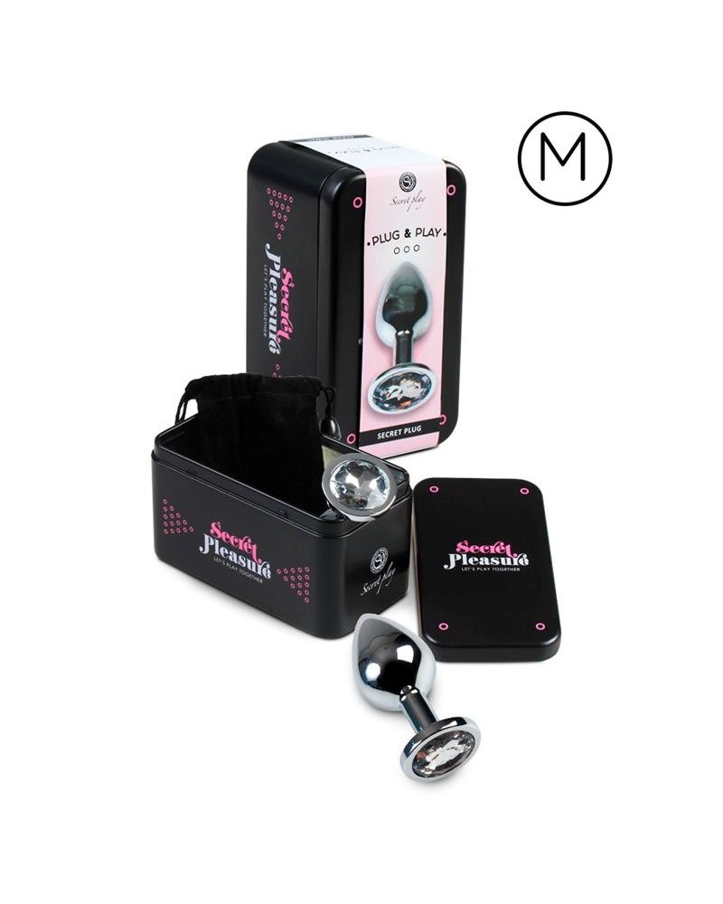 butt plug size m clear