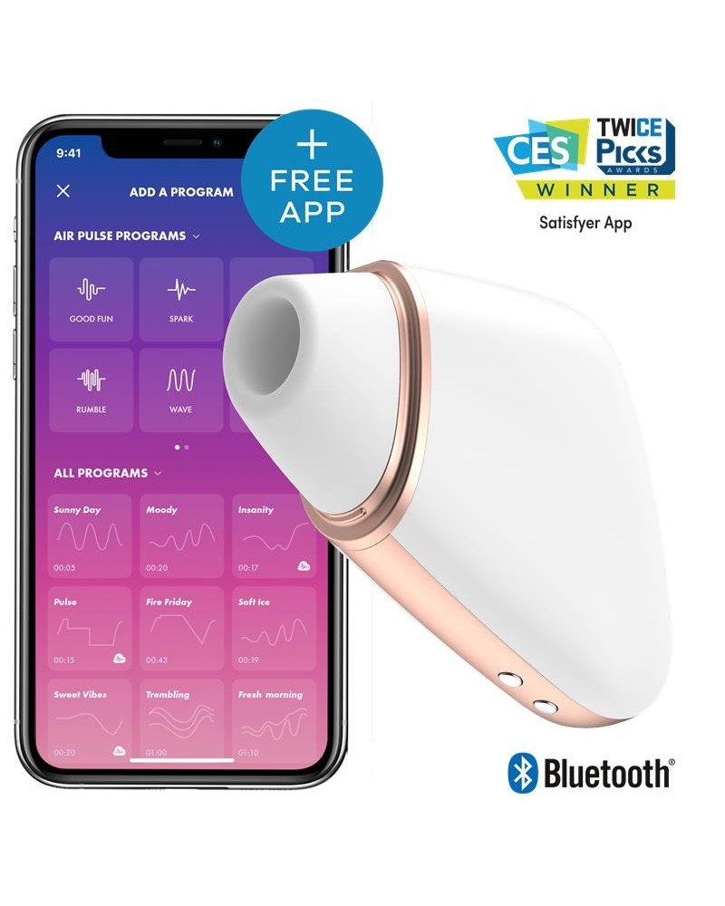 love triangle clitoris sucker white