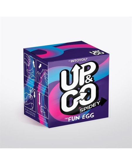 spidey masturbator egg elastic violet