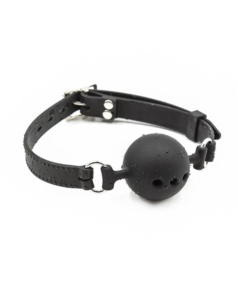 silicone breathable ball gag 5 cm size l noir