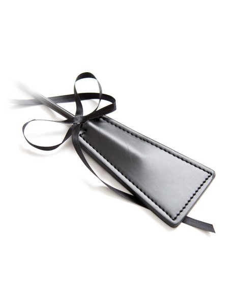 feather tickler and paddle 49 cm noir