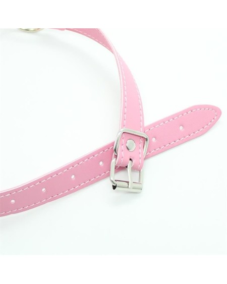 ball gag breathable asjustable ball 4,5 cm rose