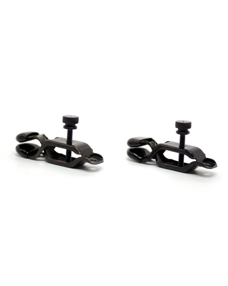 nipple clamps adjustable metal noir