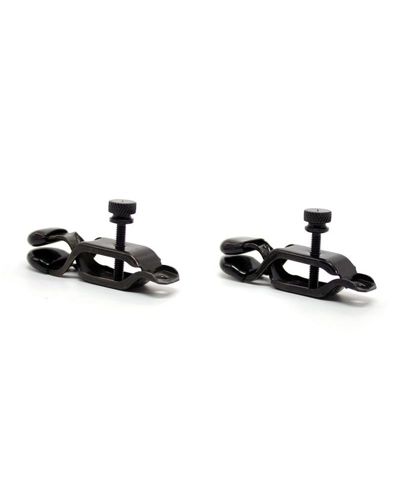 nipple clamps adjustable metal noir