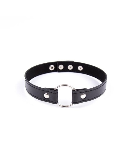 collar with hoop adjustable 38,2 cm noir