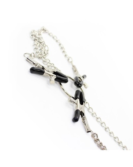 nipple clamps and clit clamps with chain metal