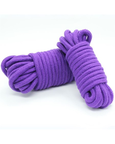 bondage cotton rope 10 meter violet