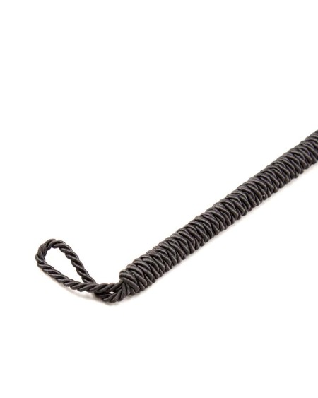 feather tickler with bow 25 cm noir