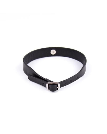 collar with bell adjustable 43 cm noir