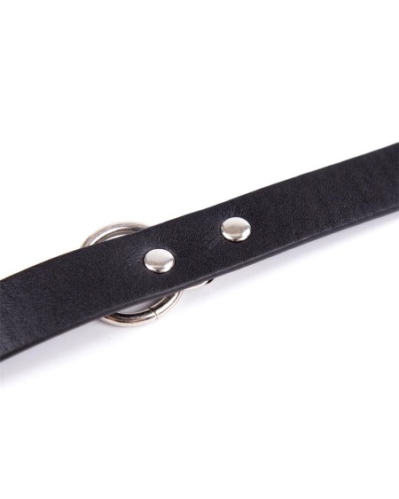collar with bell adjustable 43 cm noir