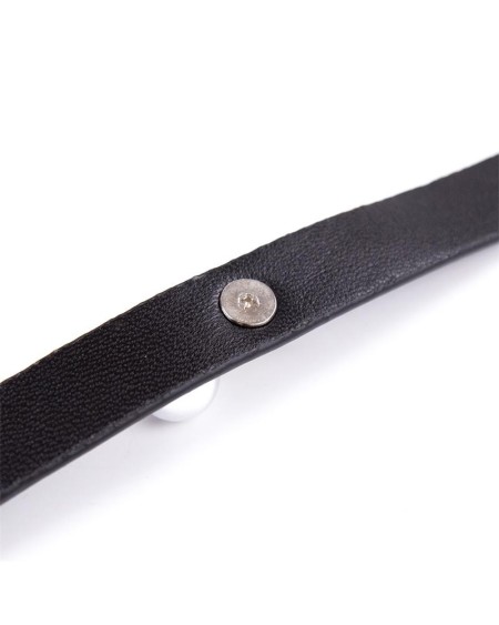 collar with bell adjustable 43 cm noir