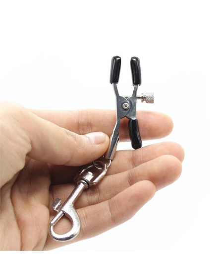 nippel clamp with hook metal