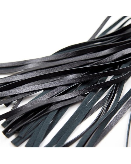 flogger diamond pattern and metal hardware 39 cm red