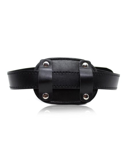 locking court 5 cm penis gag ball noir