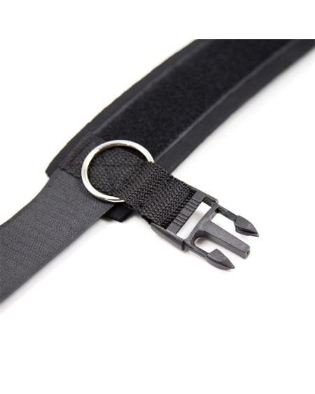 neoprene ankle cuffs with velcro noir