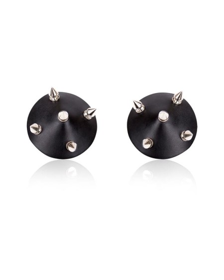 nipple covers with spikes noir