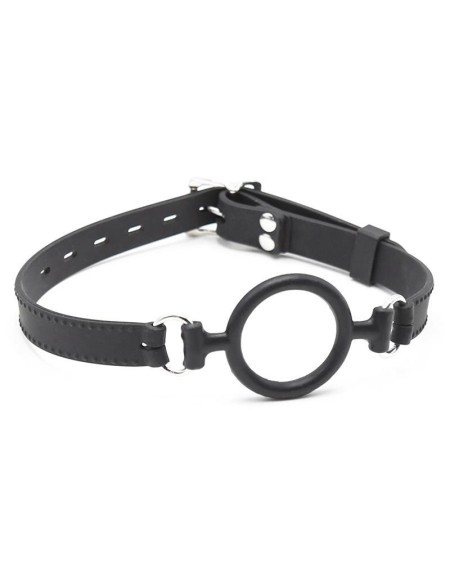 o ring ball gag 5 cm noir