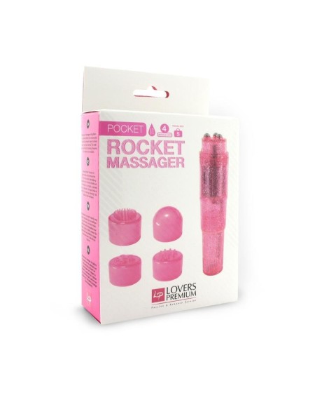 pocket rocket massager rose