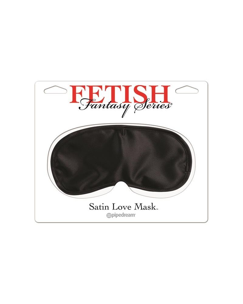 satin love mask noir