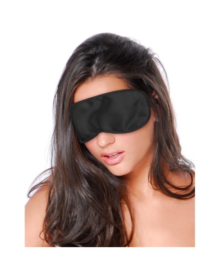 satin love mask noir