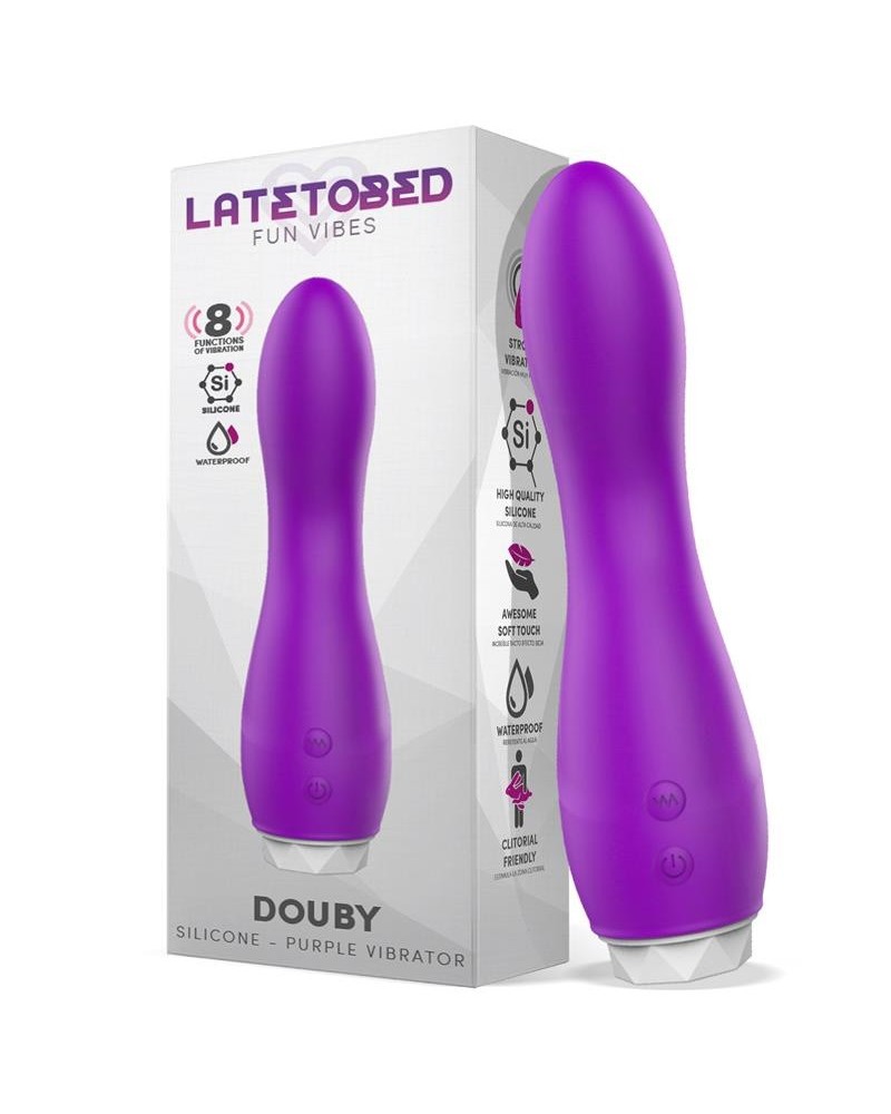 douby vibe silicone violet